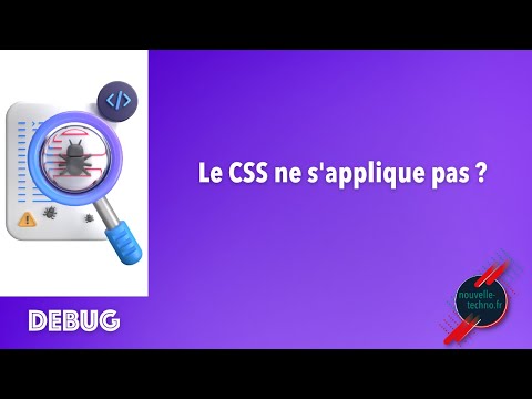 Que faire si votre CSS ne s applique pas dans vos pages