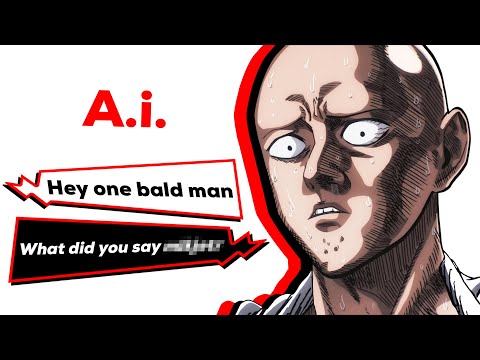 I Kept Infuriating One Punch Man ai Until He Punches Me