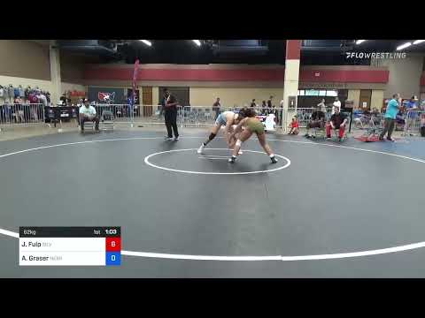 62 Kg Consi Of 4 - Jayda Fulp, Silverback Wrestling Forth Worth Vs Addeline Graser, Nebraska Wrest