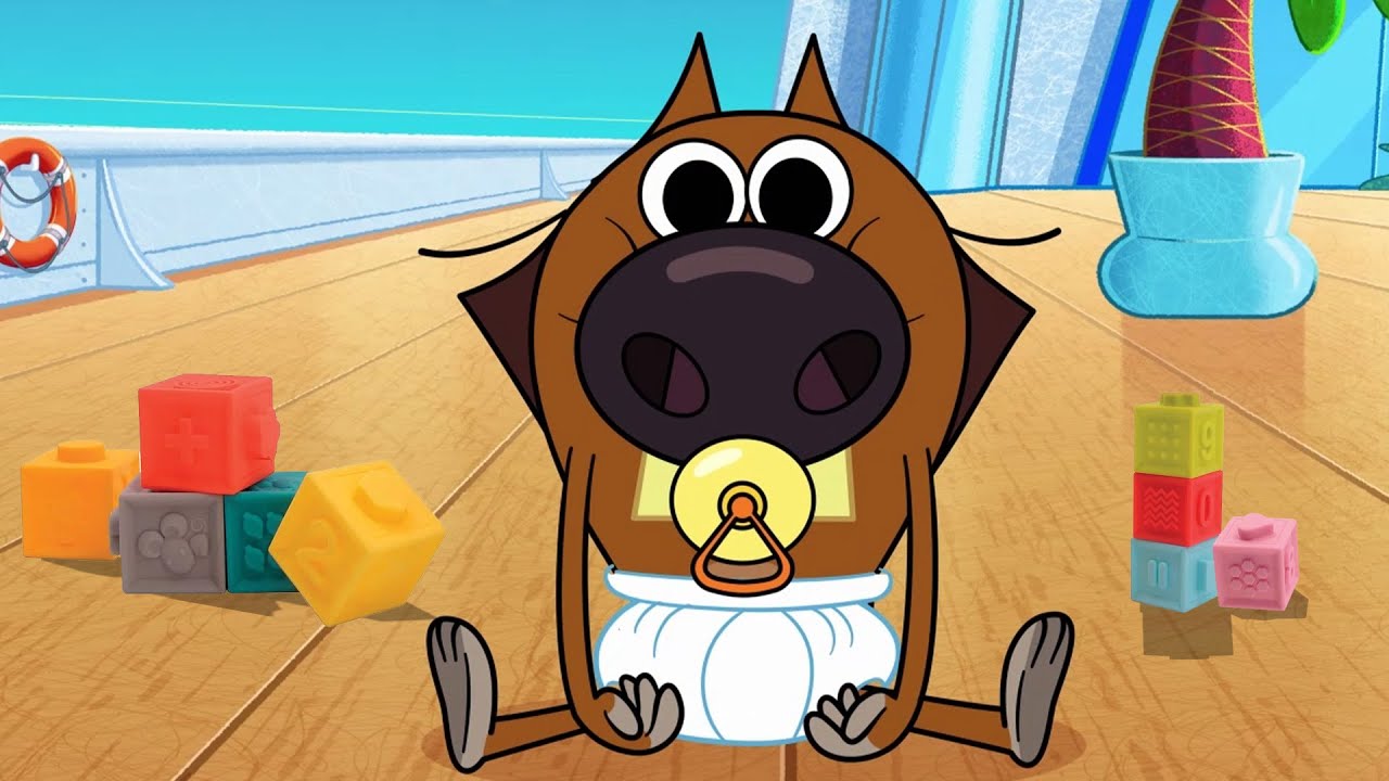 ZIG e SHARKO 🌴 BEBÊ ZIG 👶 Zig e Sharko Brasil | Desenho Animado em português