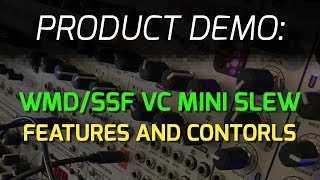 Video thumbnail for WMD / SSF VC MINI SLEW - Features and Controls by WMDevices