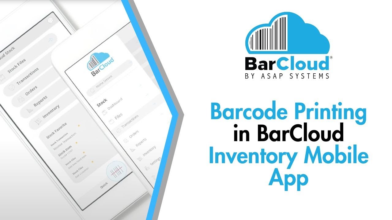 New Barcode Printing Feature in BarCloud Inventory Management Mobile App