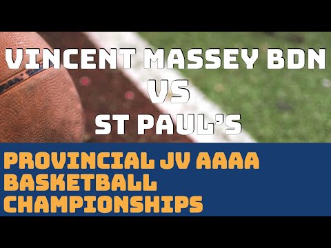 MHSAA AAAA JV Boys Pre-Quarterfinals - Vincent Massey (Bdn) vs St. Paul's