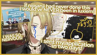 Luca talks about his audition and debut! [NIJISANJI EN CLIP]
