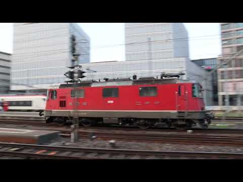 SBB/SOB/DB/SNCF,Zürich HB/Hauptbahnhof mit ICE/ICN/TGV/NIGHTJET/TRAVERSO/TWINDEXX/GIRUNO, 09.04.2023