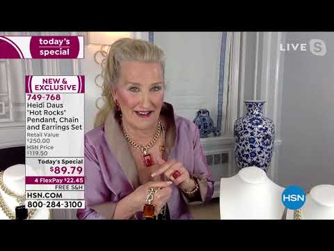 HSN | Heidi Daus Jewelry Designs 03.09.2021 - 01 AM