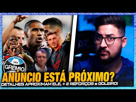 🚨 RESPOSTA SOBRE TETÊ ao GRÊMIO! +2 REFORÇOS NA MIRA DO GRÊMIO! E NEGOCIAÇÃO MILIONÁRIA ACONTECENDO!
