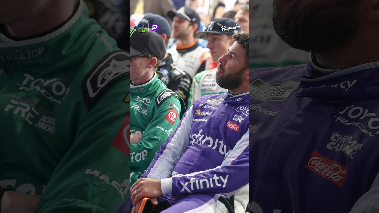 Bubba a real one fr 💯 #getgotpod #bubbawallace #marshawnlynch #nascar #daytona500 #racing