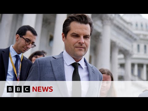 Video | Former US congressman Gaetz paid for sex and drugs, ethics report says | BBC News