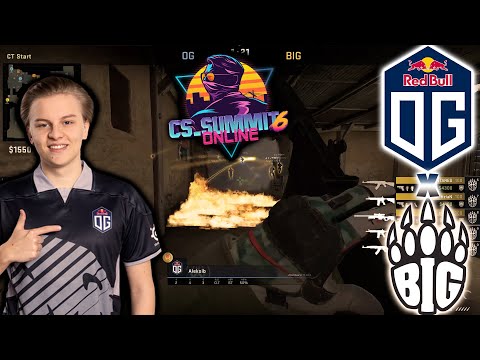 🇪🇺 OG Aleksib vs 🇩🇪 BIG DUST2 POV HIGHLIGHTS - cs summit 6
