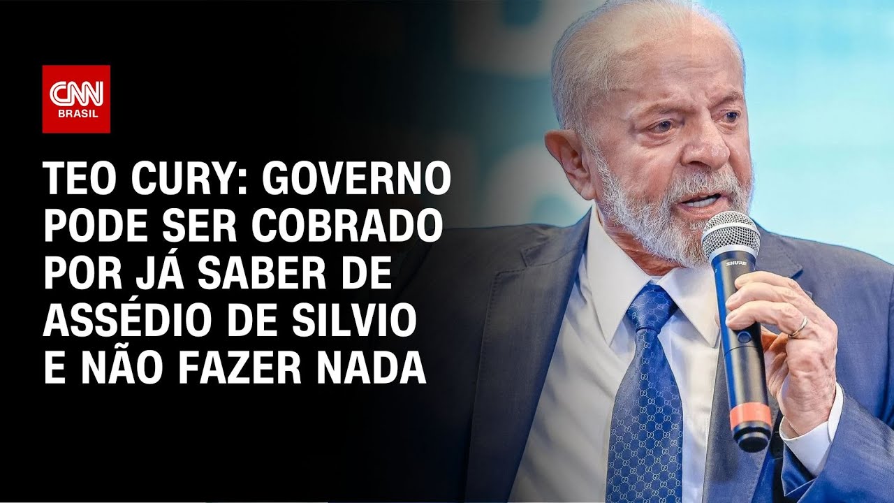 Teo Cury: Governo pode ser cobrado por já saber de assédio de Silvio e não fazer nada | AGORA CNN
