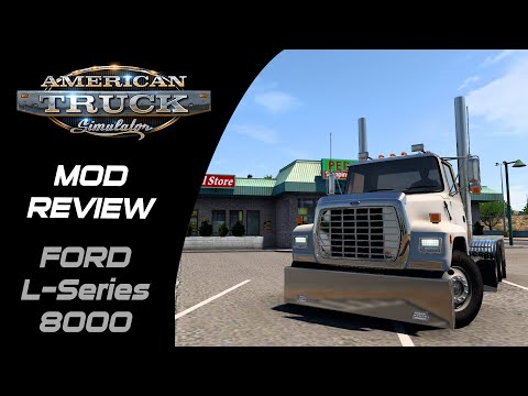 Thumbnail for American Truck Simulator Mod Review! 1.40 Ford L-Series (8000) by Ford L-Series