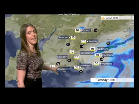 Alex Osbourne BBC ONE South Today weather February 15th 2022 in HD! - 60 FPS