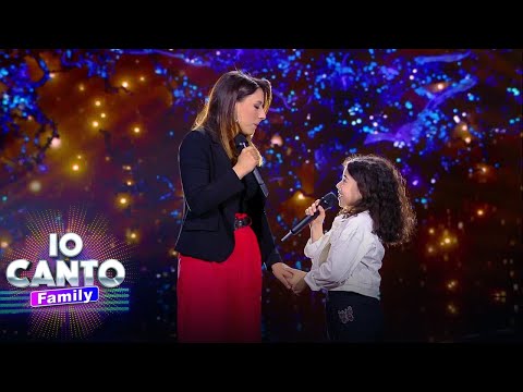 Io Canto Family - Carlotta e mamma Erika in "Meravigliosa creatura"