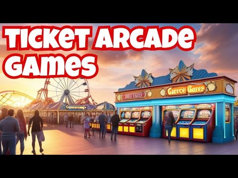 Ticket arcade games | Clarence Pier| Amusement park games | DarceyRose