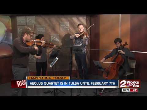 Aeolus Quartet comes to Tulsa February 7