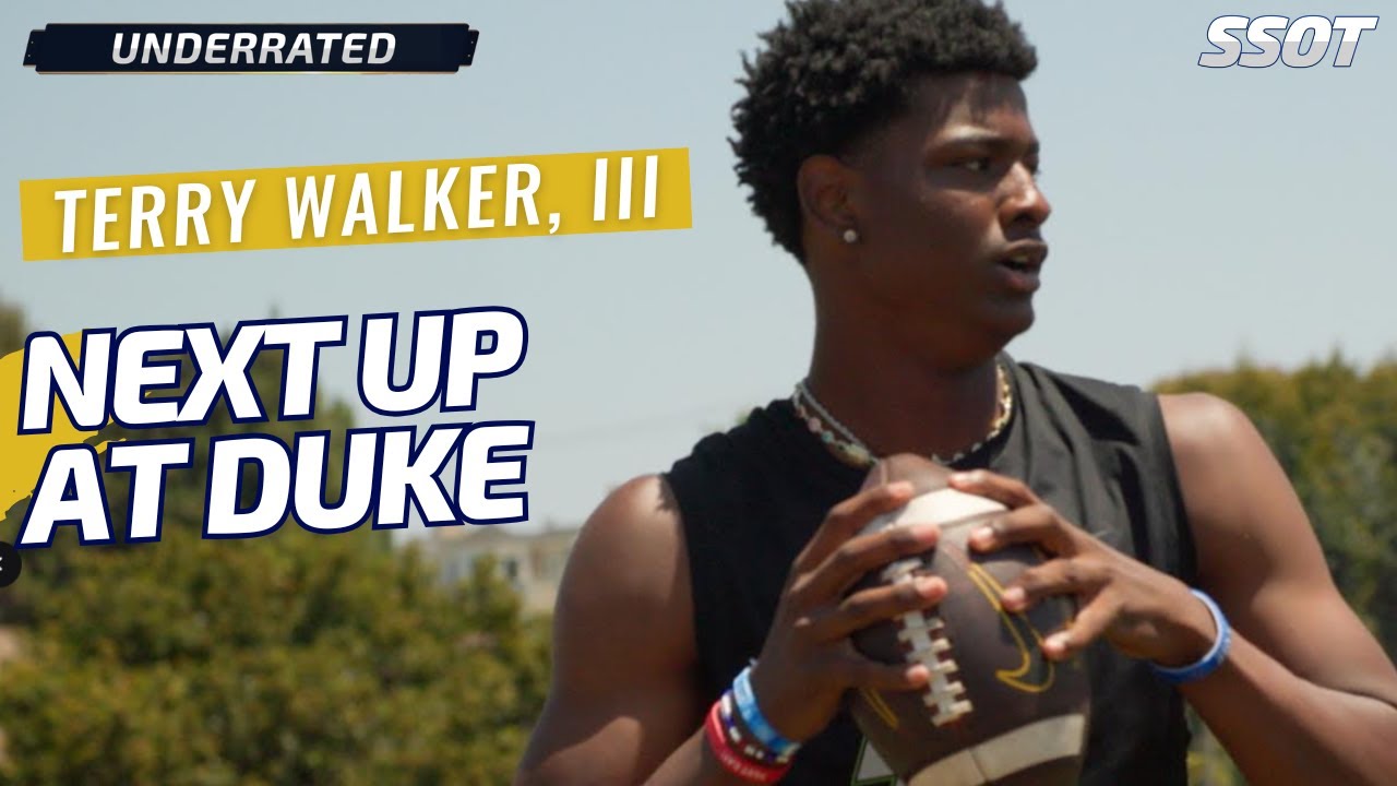 Elite Athlete: Terry Walker III's Journey to Duke Football