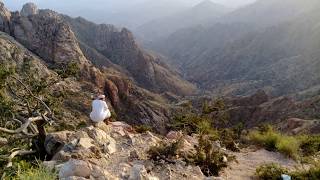 Beautiful View of Taif Valley, Al-Shifa, Saudi Arabia (وادي الطائف، الشفا، المملكة العربية السعودية)