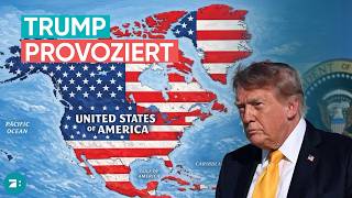 US-Flaggen über Kanada, Grönland, Island und Co: Trump irritiert erneu
