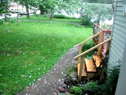 Hail Storm at Madelia, Minnesota