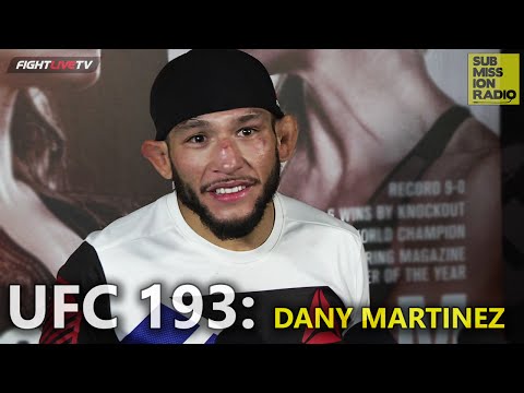 UFC 193: Danny Martinez happy to step into enemy territory at Croke Park