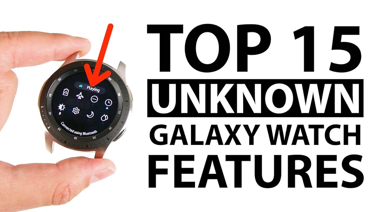 Top 15 Unknown Samsung Galaxy Watch Features!