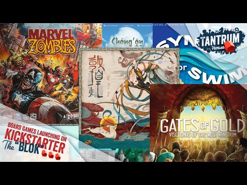 Board Games Jan 2022 (1st half): Crowdfunding Edition