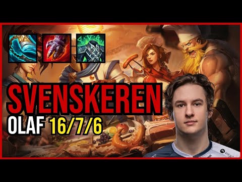 SVENSKEREN - OLAF vs SHACO Jungle - NA Challenger - Patch 11.5 PENTAKILL
