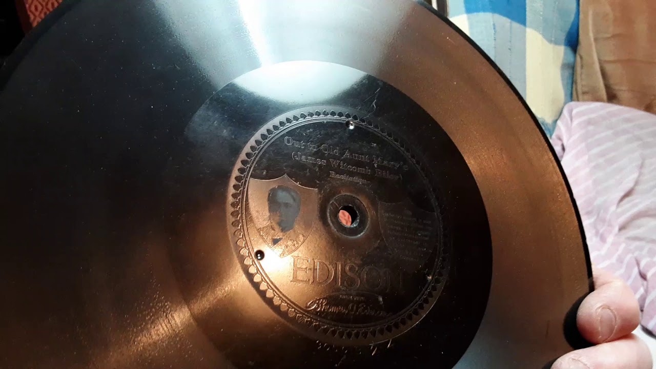 Edison Diamond Disc record  a short discussion