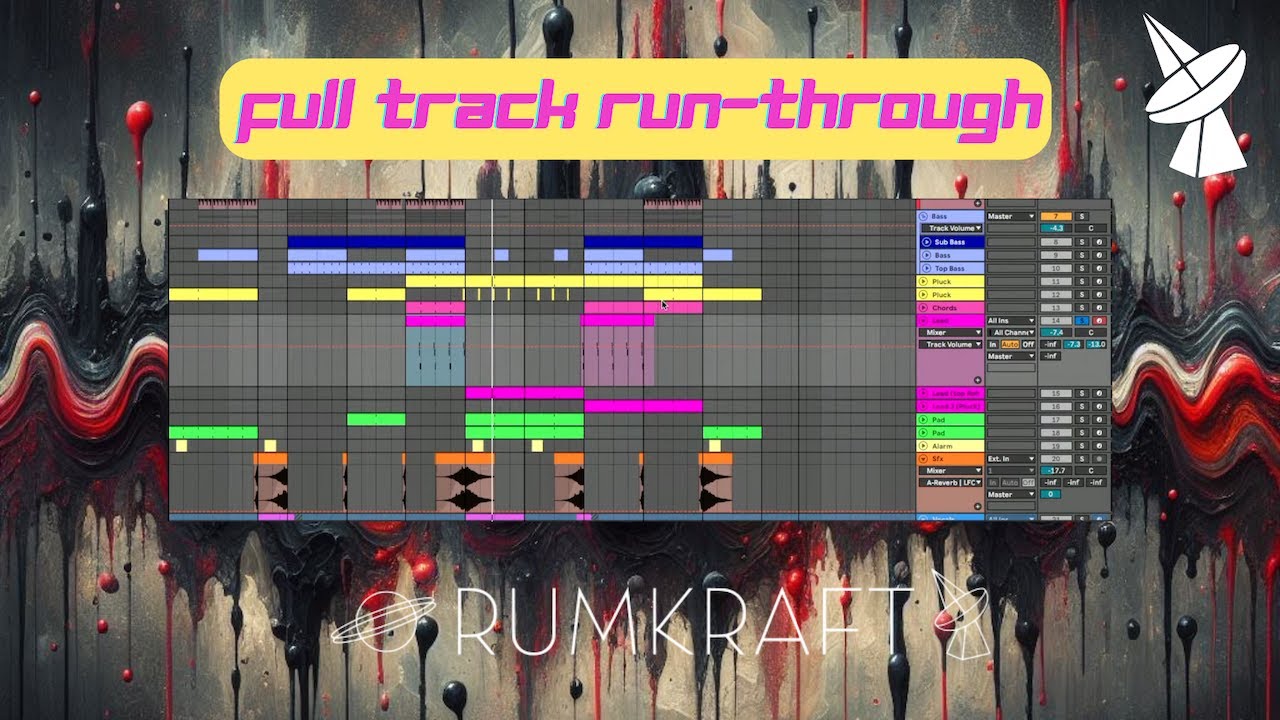 Full Cigno Sound Track Breakdown in Ableton Live - Rumkraft music production tutorial video
