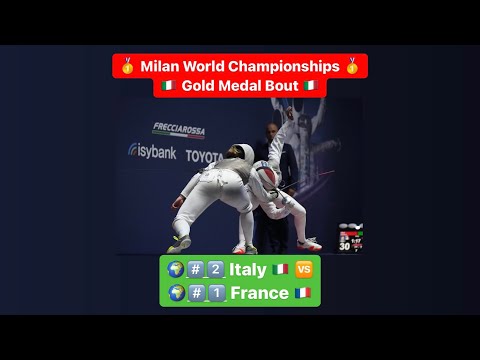 World Championships 2023 SWF TEAM - GOLD - Italy v France