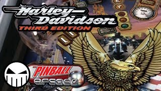 Harley Davidson: Third Edition - The Pinball Arcade (PS3) - Crow Pinball