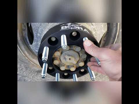 M1028A2 CUCV Project: - Adding spacers between rear 37\" dually tires