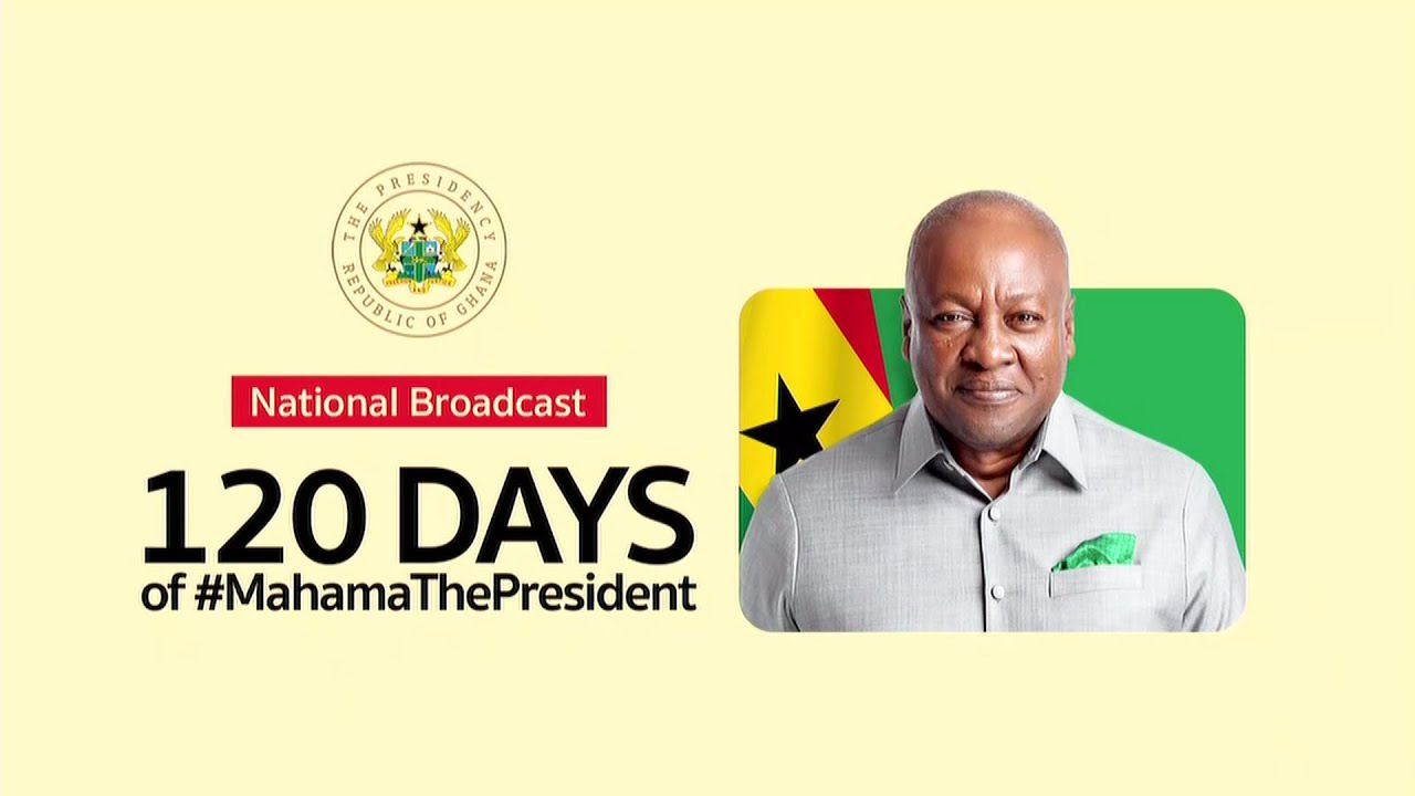 STREAMED: Commemoration of 120 Days of President John Dramani Mahama