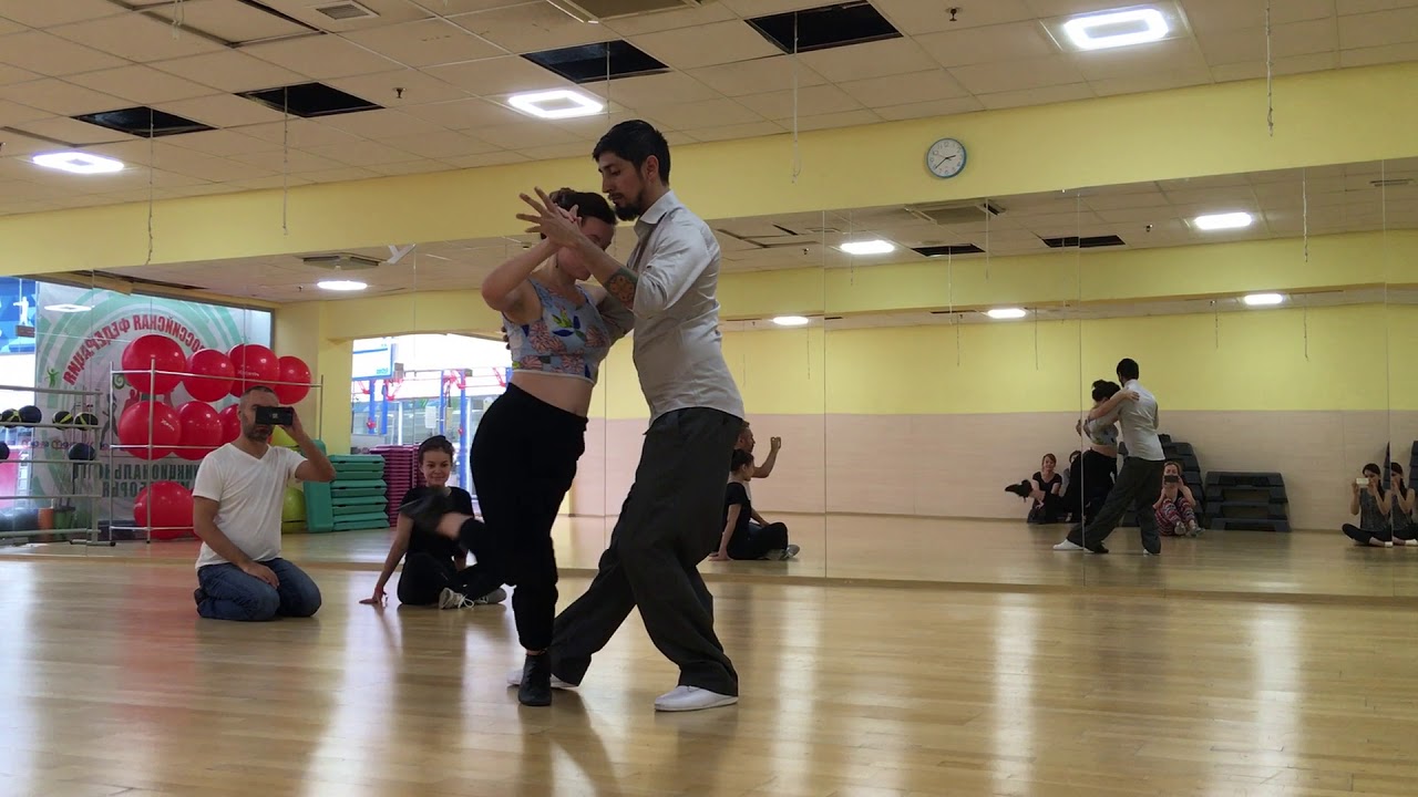 Ekaterina Semenova & Roque Bravo (DNI Tango) Workshop in Kazan