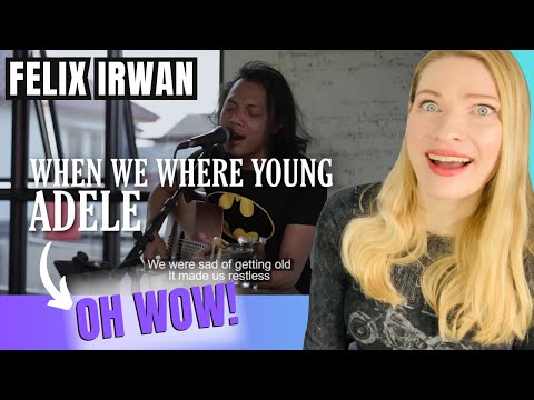 Vocal Coach Reacts: FELIX IRWAN COVER Adele 'When We Were Young'!