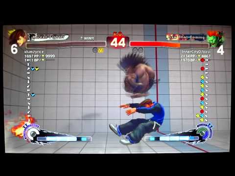 SSF4:AE [XBL] FT10 Set vs DJ Vest 9.14.2011 Part 3