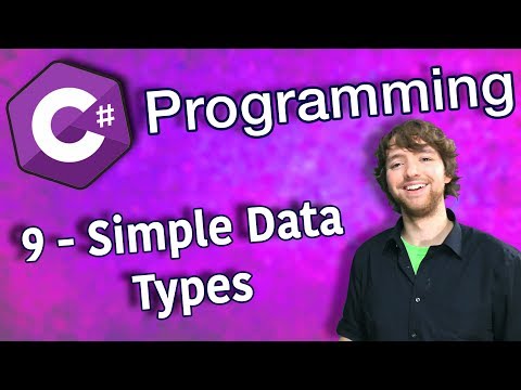 C Programming Tutorial 9 Simple Data Types