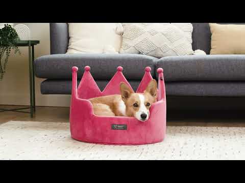 Nandog Crown Bed Prive Collection - Pink