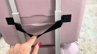 Review: Somago 20" Carry On & 14" Cosmetic Case Set - Nude Pink