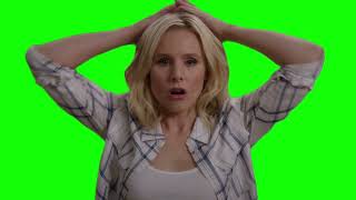 The Good Place Eleanor "holy forking shirtballs!" green screen