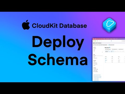 How to Deploy Your Database Schema for iCloud Sync | Deploy Model Schema | SwiftData & CloudKit