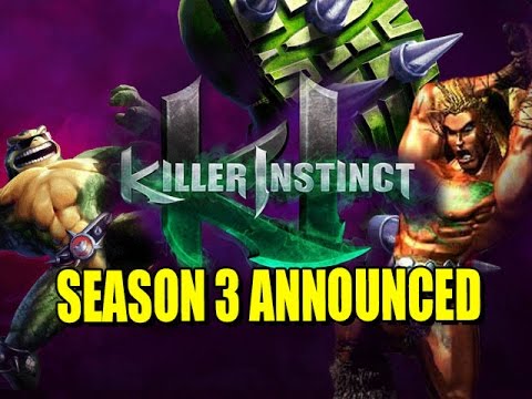 KILLER INSTINCT: Season 3 Revealed & Battletoad Rash Gameplay