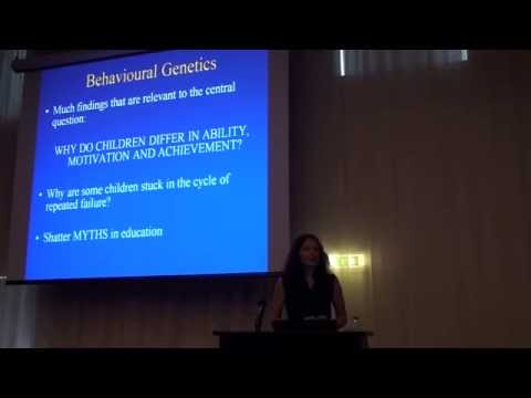 Yulia Kovas KEYNOTE ADDRESS, from #ISIR2016