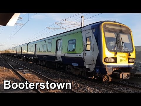Irish Rail 29000 Class Commuter Train - Booterstown Station, Dublin
