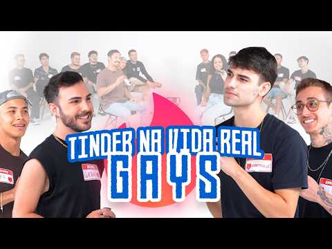 🔥 UM TINDER NA VIDA REAL SÓ COM GAYS! 💙🏳️‍🌈