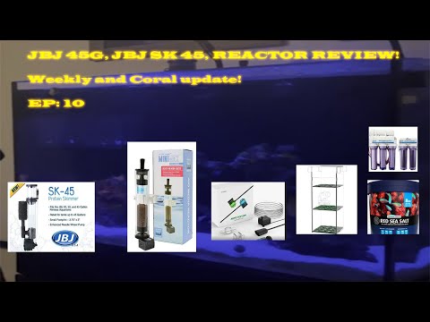 JBJ 45 - JBJ SK 45 Skimmer - Innovative  Marine Minimax Pro Reactor Reviews - Weekly Update - EP: 10
