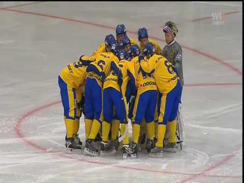 Bandy-VM 2009 - Edlunds 2-0 mål