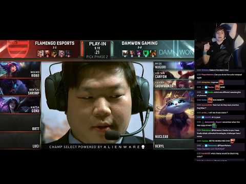 LS commentates FLA vs DWG - Group D, Play in, Day 4, Worlds 2019