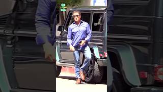 Stallone Steps Out Like a True Gangster🔥#sylvesterstallone #rocky #rambo #hollywood
